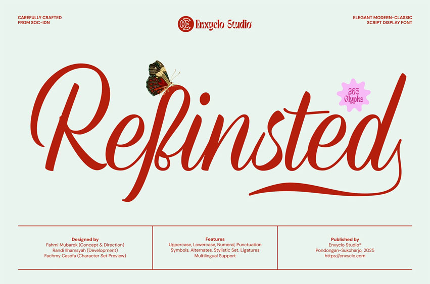 Refinsted Font