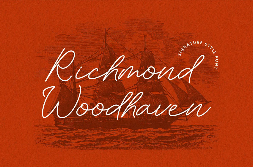 Richmond Woodhaven Font