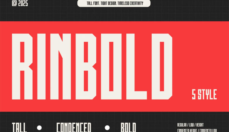 Rinbold Family Font