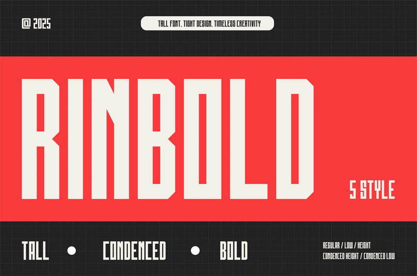 Rinbold Family Font