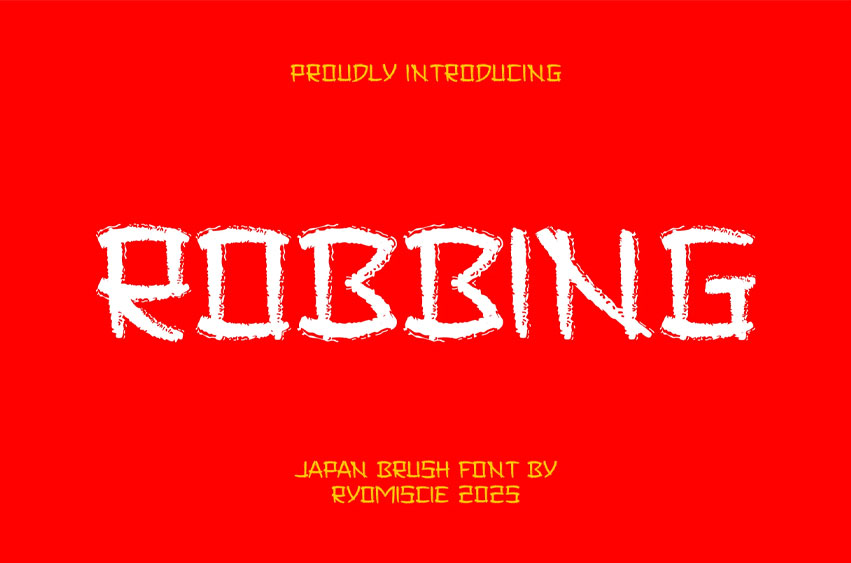 Robbing Font