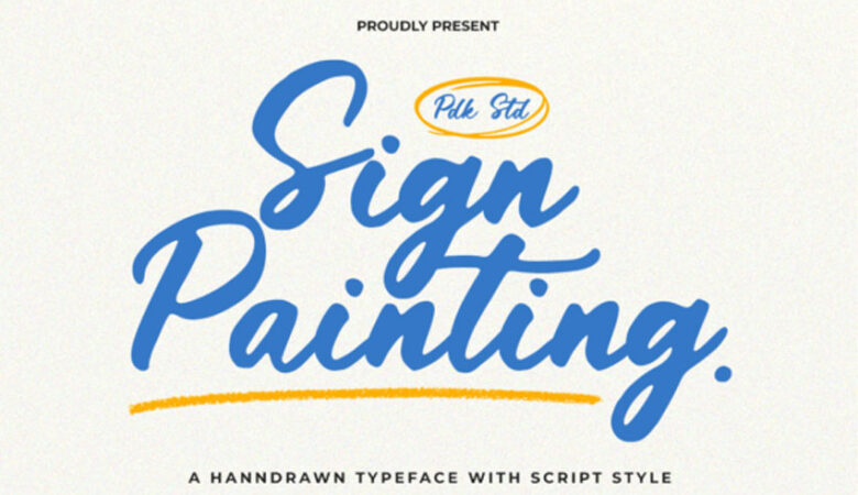 Sign Painting Font