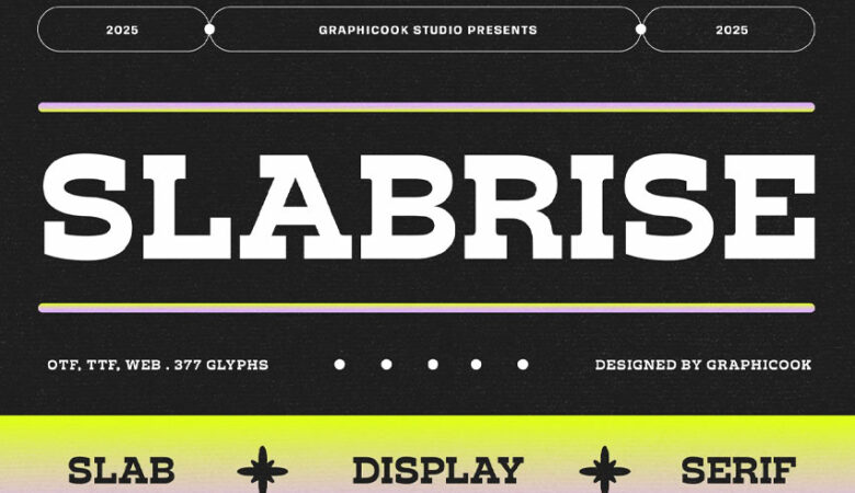 Slabrise Font