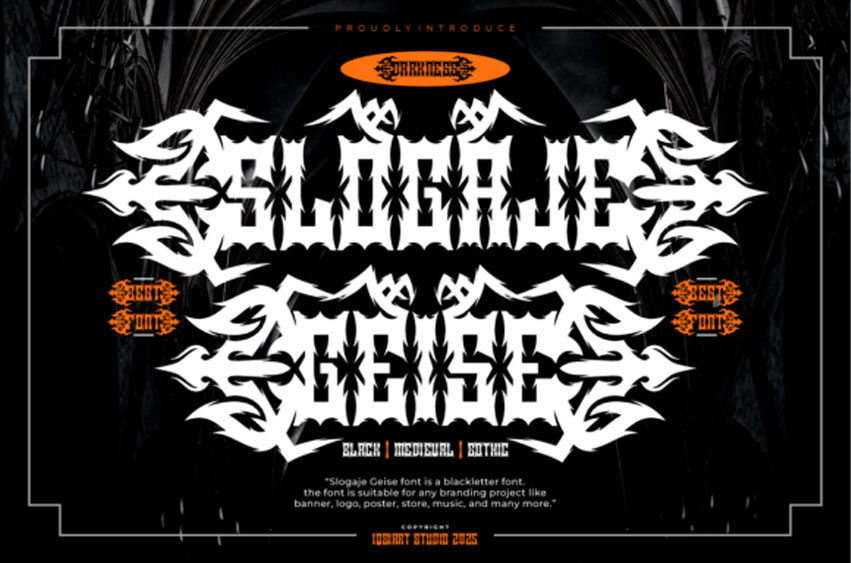 Slogaje Geise Font