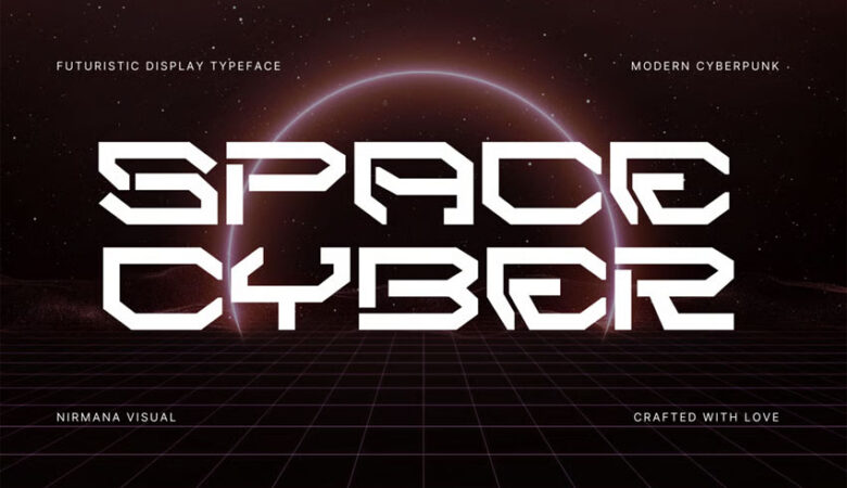 Space Cyber Font