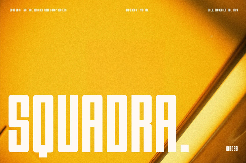 Squadra Bold Font