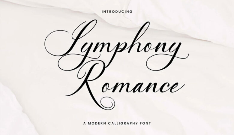 Symphony Romance Font