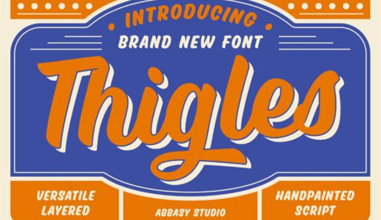 Thigles Font