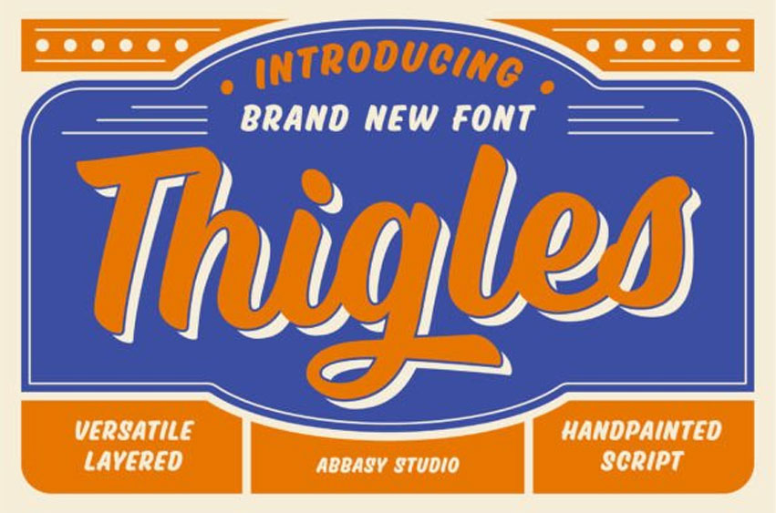 Thigles Font