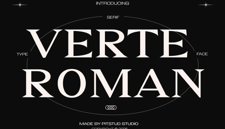 Verte Roman Font
