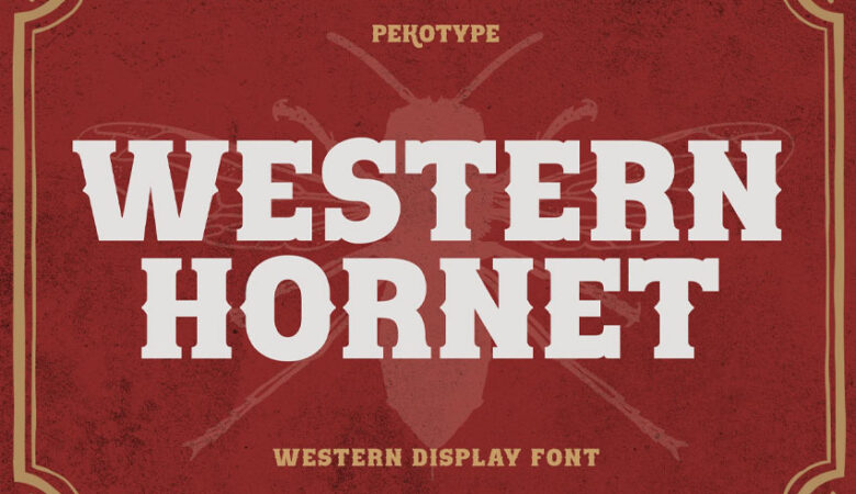 Western Hornet Font