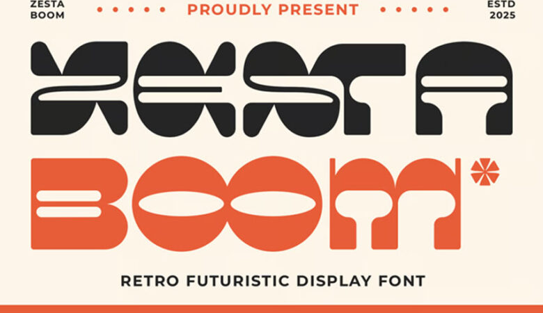 Zestaboom Font