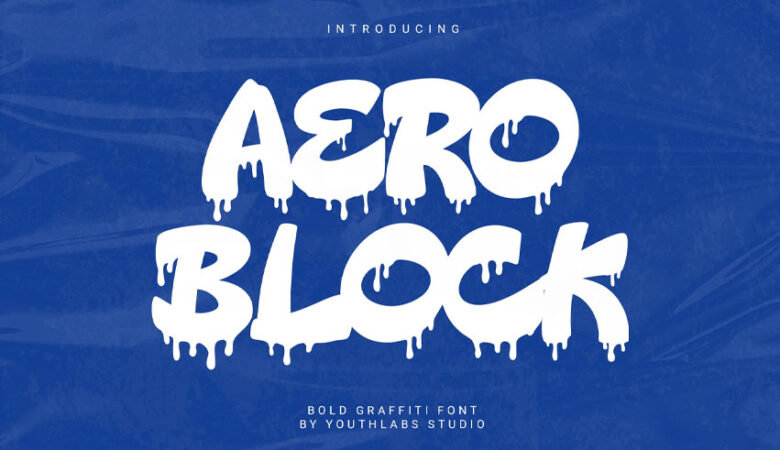 Aero Block Font