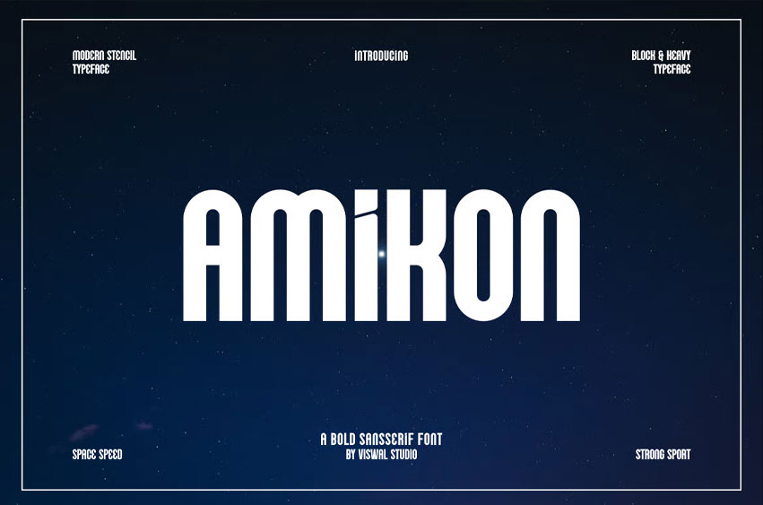 Amikon Font