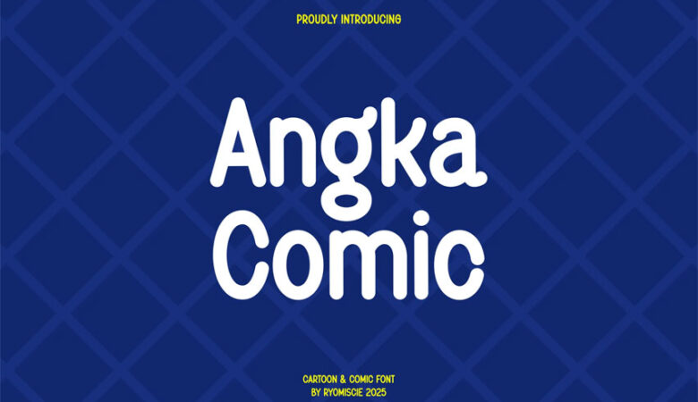 Angka Comic Font