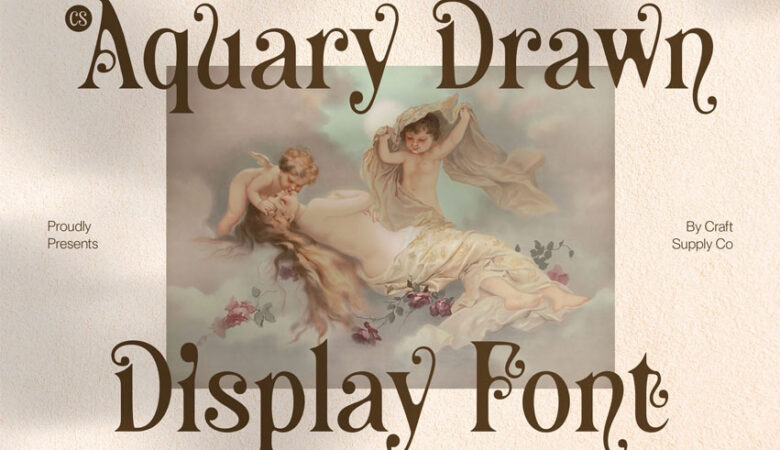 Aquary Drawn Font