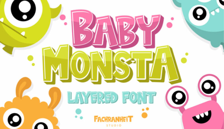 Baby Monsta Font