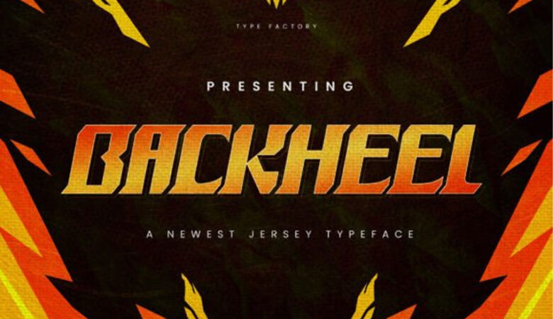 Backheel Font