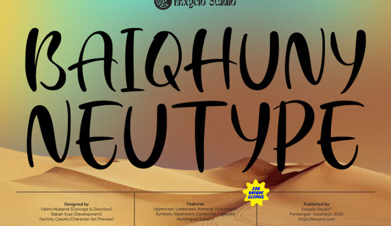 Baiqhuny Font