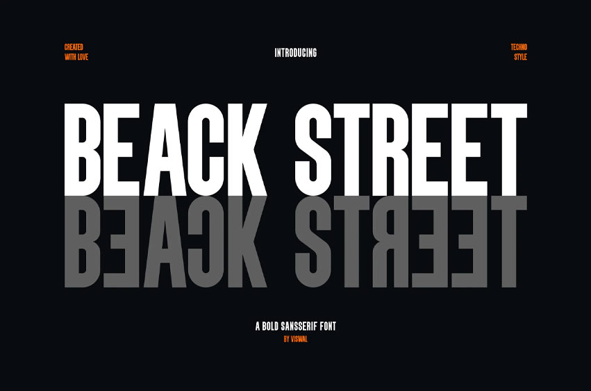 Beack Street Font