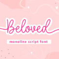Beloved Monoline Font