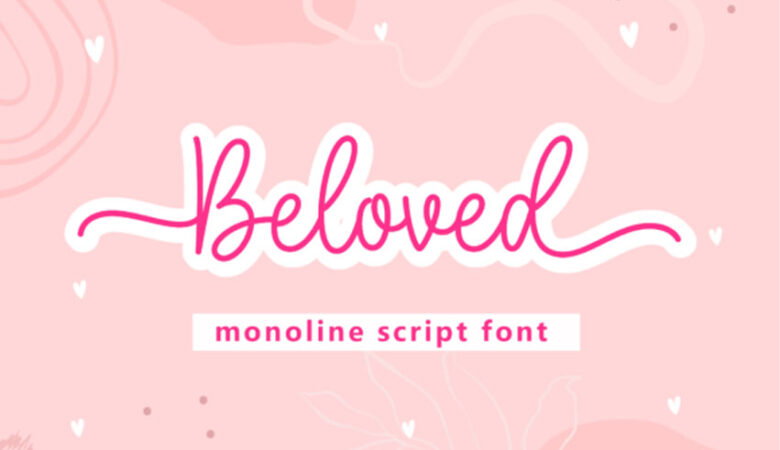 Beloved Monoline Font