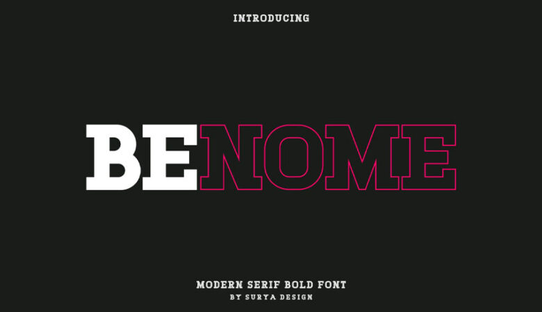 Benome Font