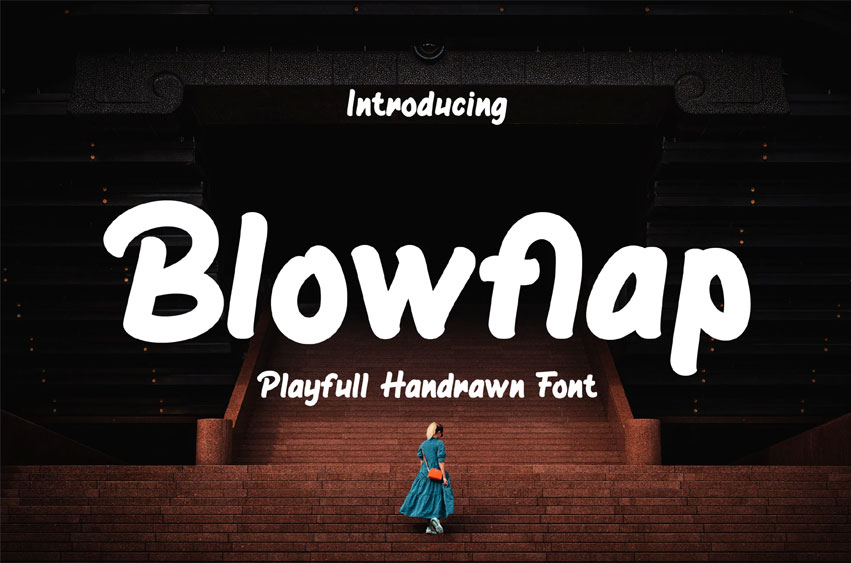 Blowflap Font