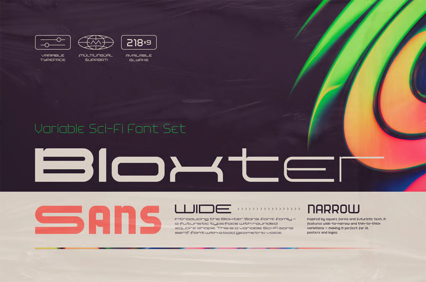 Bloxter Sans Font