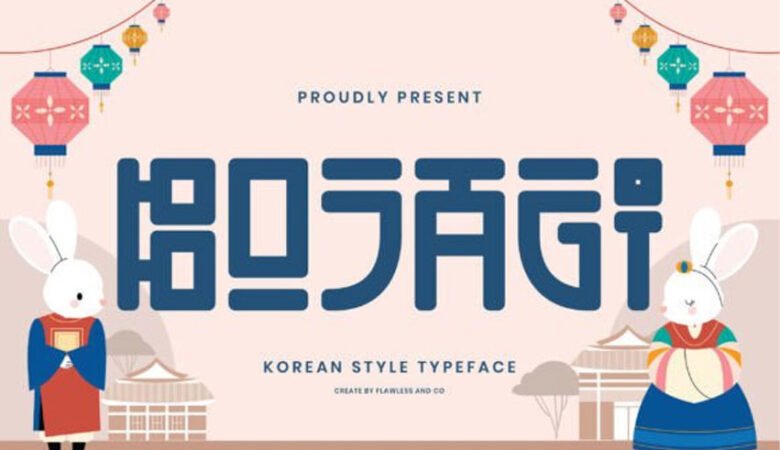 Bojagi Font