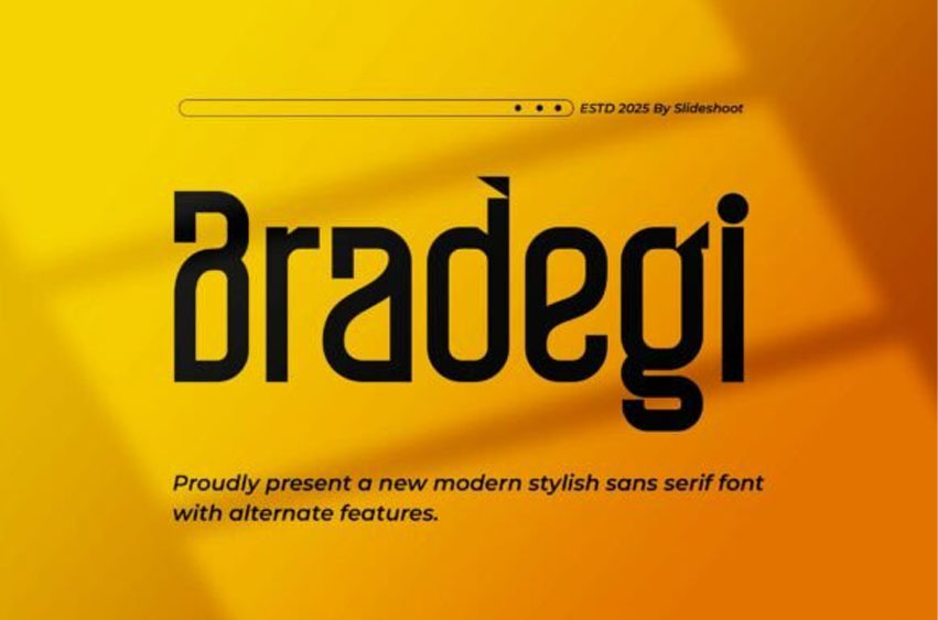Bradegi Font