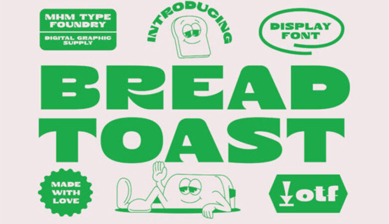 Bread Toast Font
