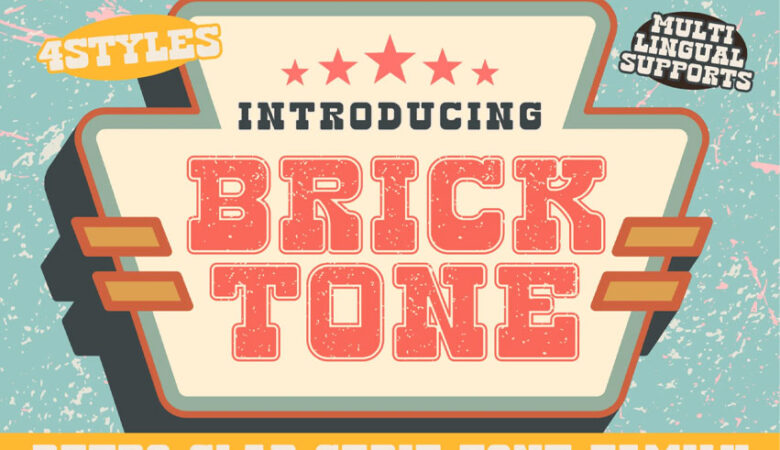 Bricktone Font