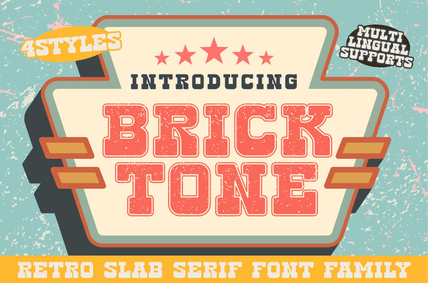 Bricktone Font