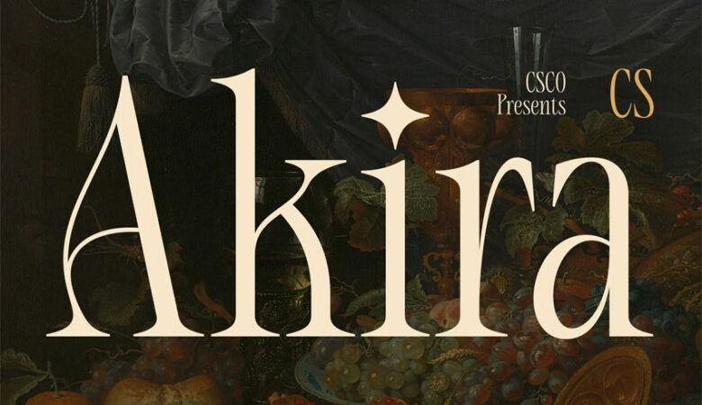 CS Akira Font