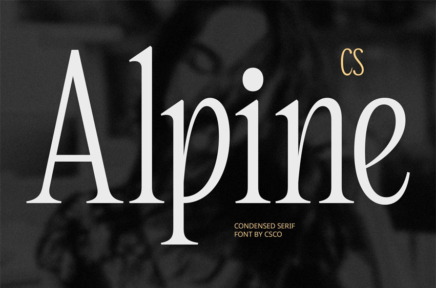 CS Alpine Font