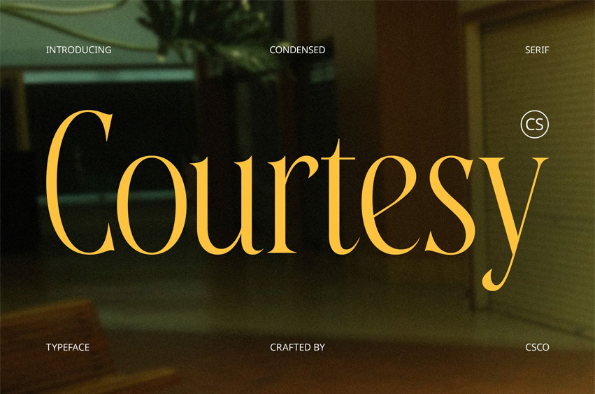 CS Courtesy Font