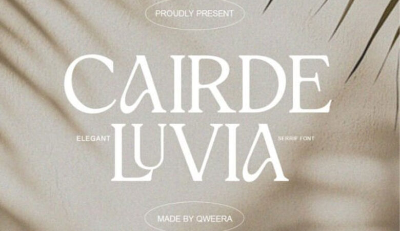 Cairde Luvia Font