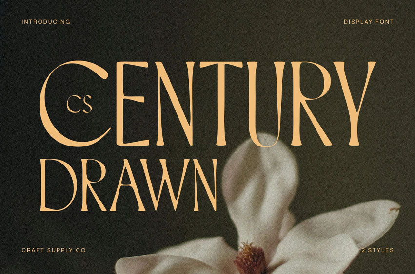 Century Drawn Font