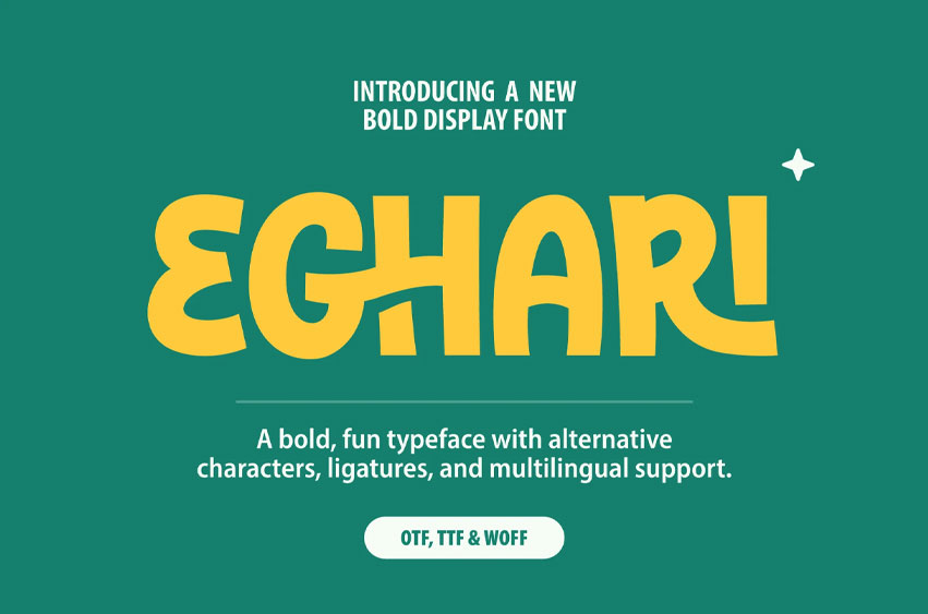 Eghari Font