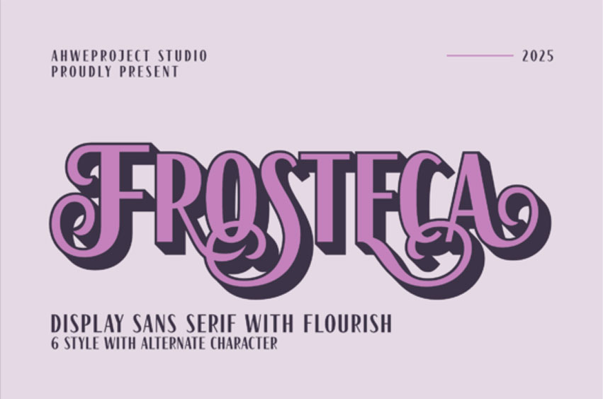 Frosteca Font