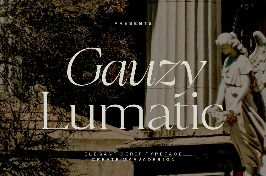 Gauzy Lumatic Font