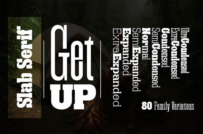 Get Up Normal Font