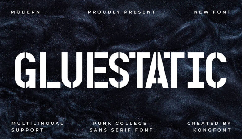 Gluestatic Font