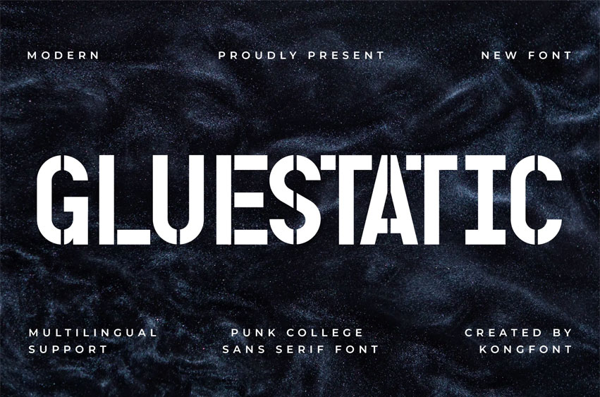 Gluestatic Font