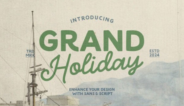Grand Holiday Font