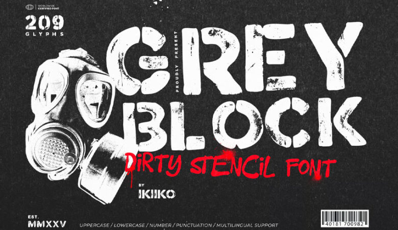 Greyblock Font