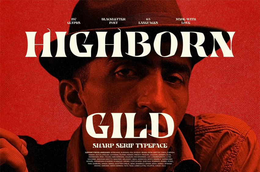 Highborn Gild Font