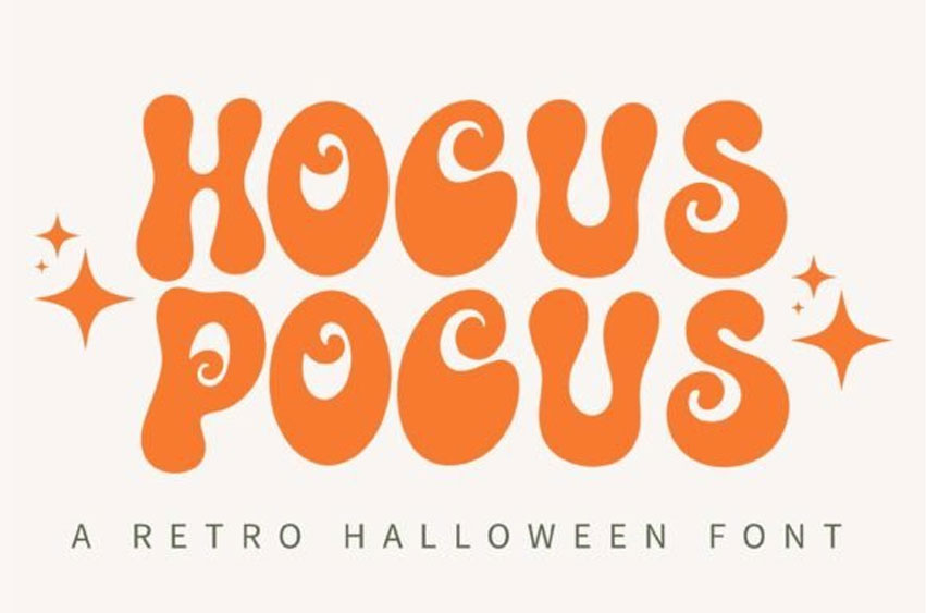Hocus Pocus Retro Font