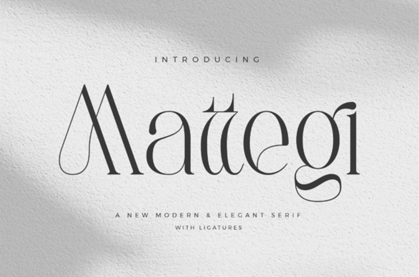 Mattegi Font